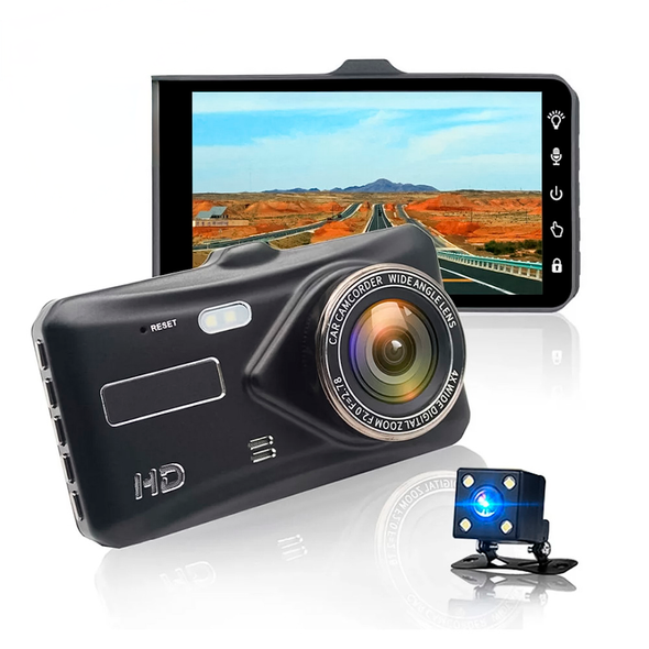 Видеорегистратор Inspire A12 Full HD 1296p с Touch экраном и камерой заднего вида 152785438 фото