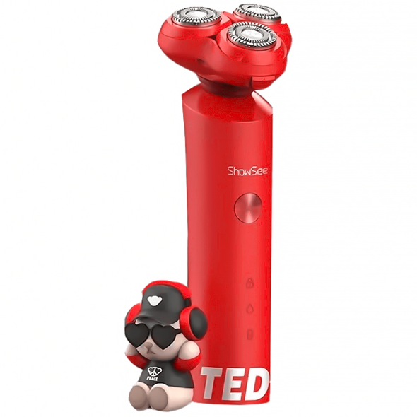 Електробритва Xiaomi ShowSee F1-R TEDDY SS-F1Red фото