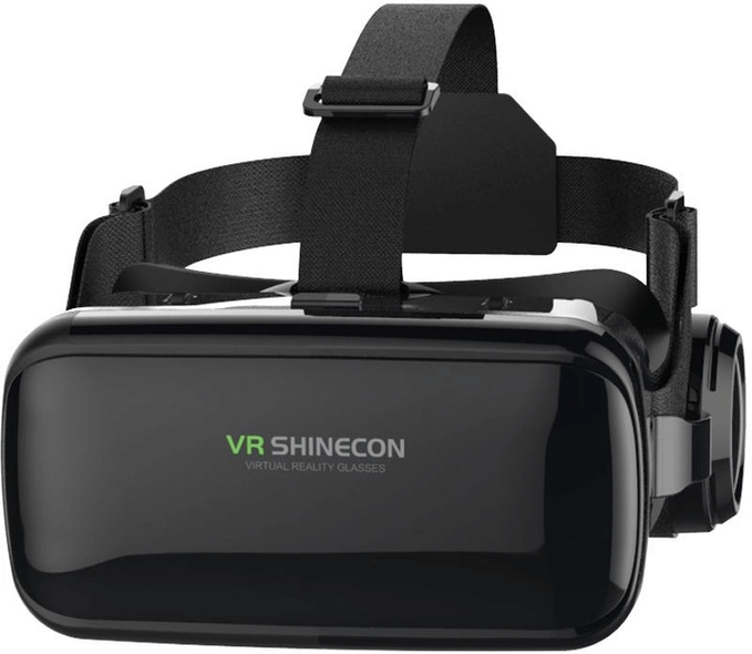 Очки-шлем виртуальной реальности Shinecon VR SC-G04E, black SC-G04E фото