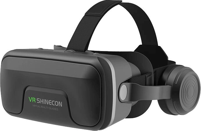 Окуляри-шолом віртуальної реальності Shinecon VR SC-G04DEA, black SC-G04EA фото