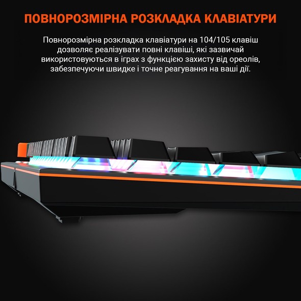 Клавиатура проводная Meetion MK500 RGB (Mee-MK500) Mee-MK500 фото