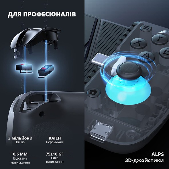 Беспроводной геймпад Gamesir X3 Type-C Gamesir-X3 фото