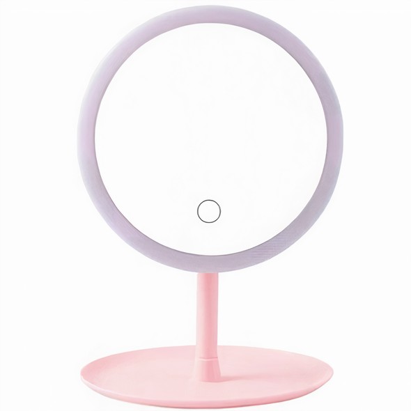 Зеркало для макияжа Xiaomi DOCO Daylight Mirror HZJ001 USB pink XMDDMЗpink фото