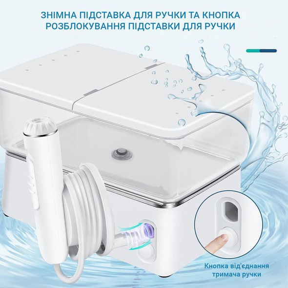 Ирригатор H2OFloss HF-3pro White H2O-HF3pro фото