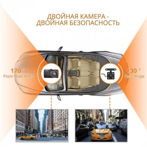 Автомобільний відеореєстратор ThiEYE Carbox 5R Dash Cam Real 1527853961 фото