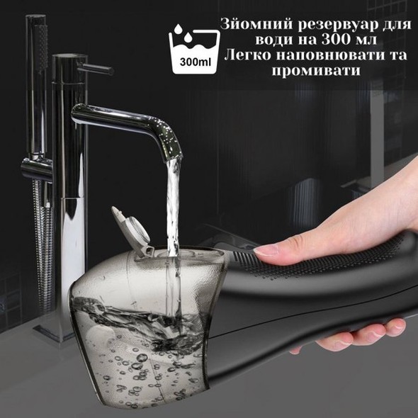 Ирригатор H2ofloss HF-6P black H2O-HF6Р-black фото