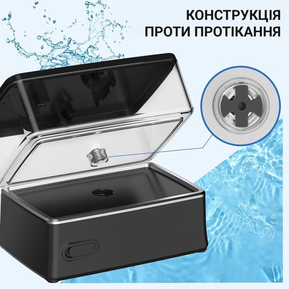 Іригатор H2Ofloss HF-3pro black H2O-HF3pro-black фото