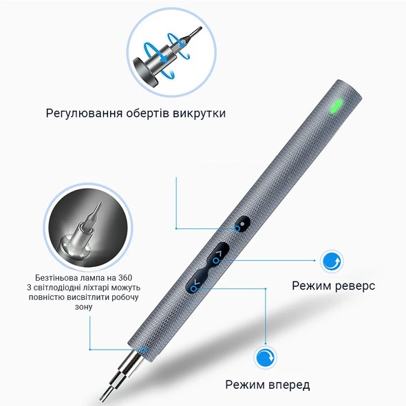 Електровикрутка King`sdun KS-882040 36в1 350mAh