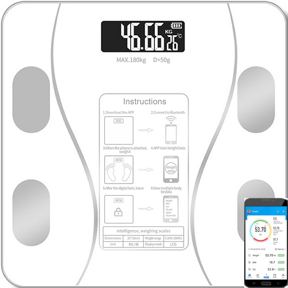 Смарт-ваги Scale one White (scl-001wh) scl-001wh фото