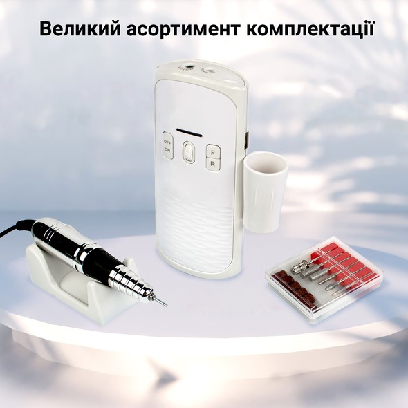 Фрезер для маникюра SML M-8 white SML-M8WT фото