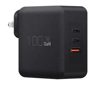 Зарядное устройство Inspire GaN 3 порта PD QC3.0 USB 100 Вт PDQC фото