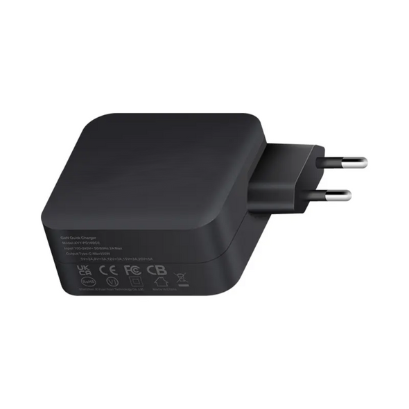 Зарядний пристрій Inspire GaN 3 порти PD QC3.0 USB 100 Вт PDQC фото