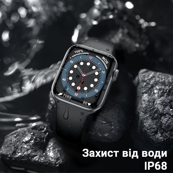 Смарт-годинник Hoco Y1 Pro black HocoY1-Probk фото