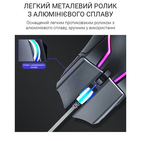 Мышь T-Wolf V11 RGB USB Black TW-V11 фото