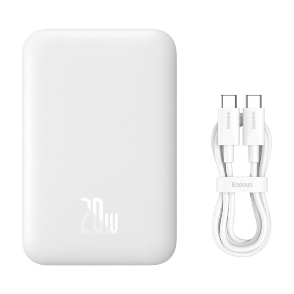 Повербанк Baseus з MagSafe 10000mAh PPCXM10 (білий) PPCXM10W фото