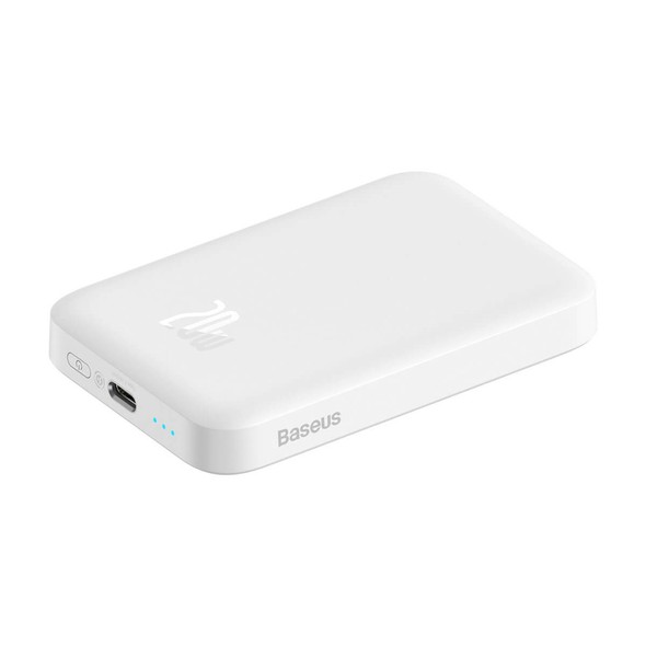 Повербанк Baseus з MagSafe 10000mAh PPCXM10 (білий) PPCXM10W фото